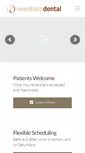 Mobile Screenshot of needhamdental.com